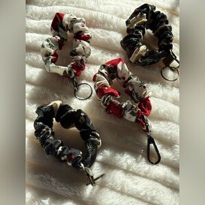 Elegant Floral Key & Card Holder Set